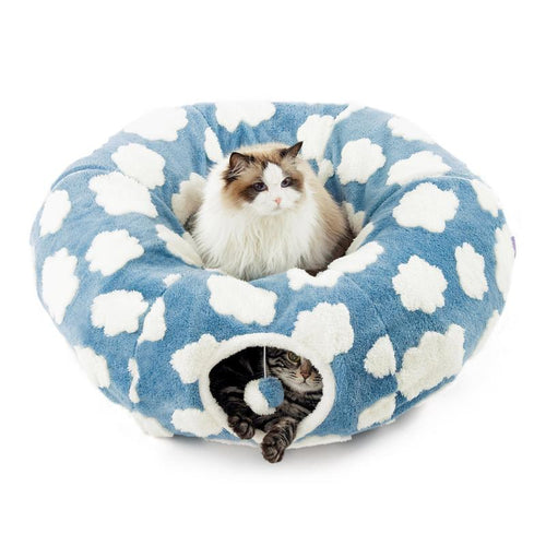 Ultimate Cat Tunnel Bed for Indoor Cats