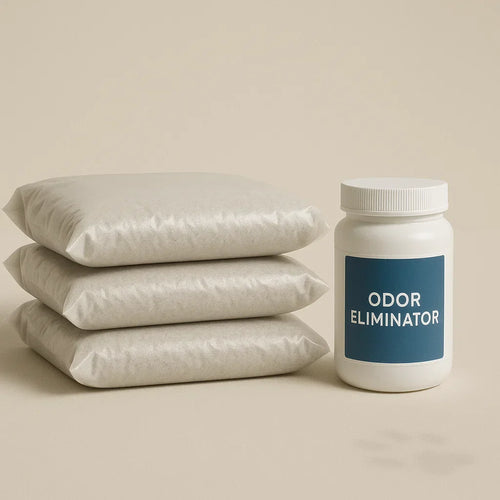 3 Extra Cat Litter Bags &  1 Odor Powder